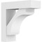 Ekena Millwork Standard Legacy Architectural Grade PVC Bracket With Block Ends, 5"W x 14"D x 14"H BKTP05X14X14LEC05 - alternate 1